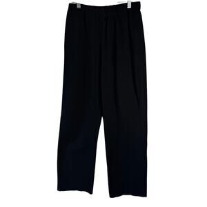 Beatrice b Anthropologie Womens Casual Pants Black Italy Business size M (6)